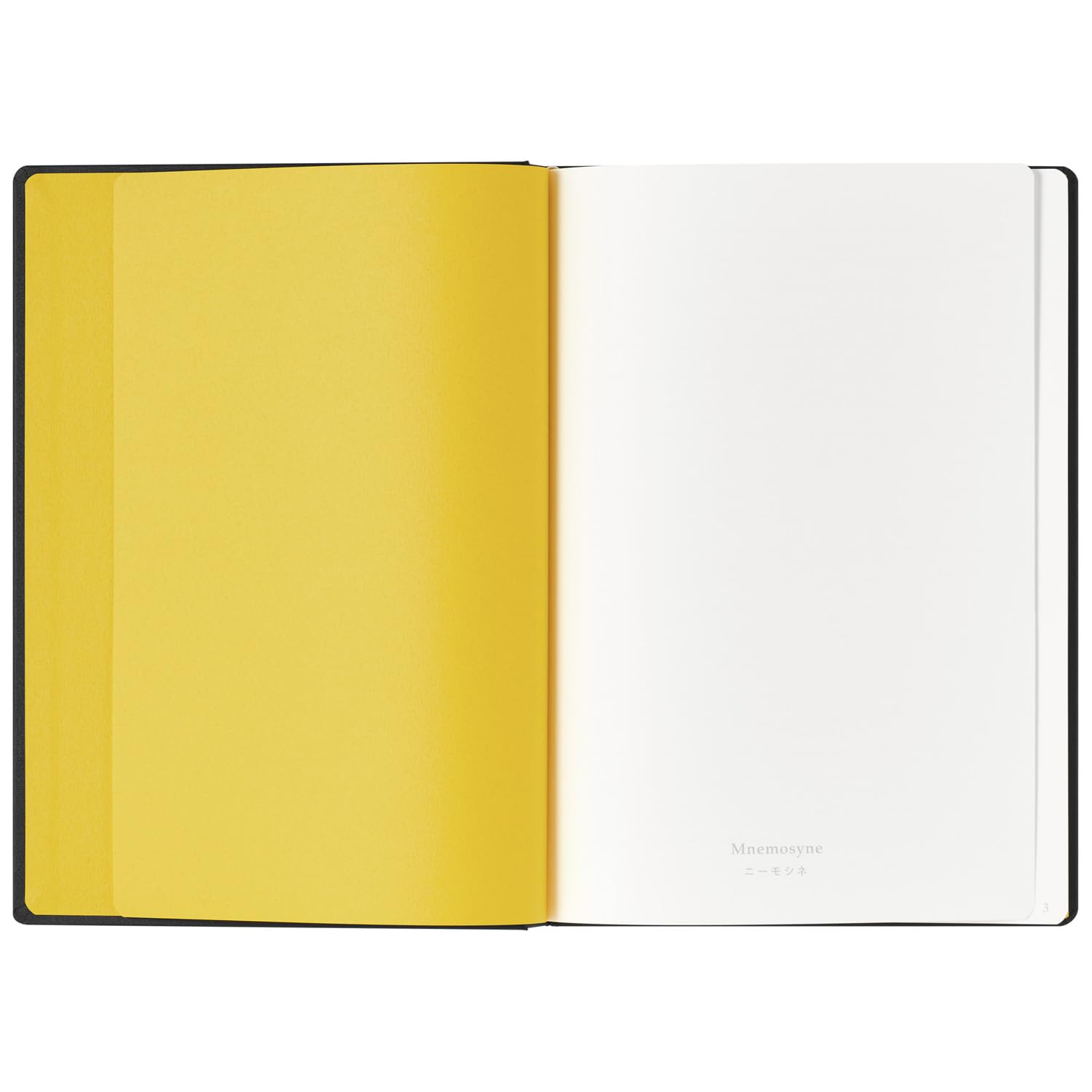 Maruman Mnemosyne Dot Grid Journal- A5, 8.5" x 6.02", 120 Sheets / 240 Pages, 5mm Doted Notebook, Book-bound With Premium Black Hardcover, Includes Bookmark & Elastic Closure, Made in Japan - Image 6