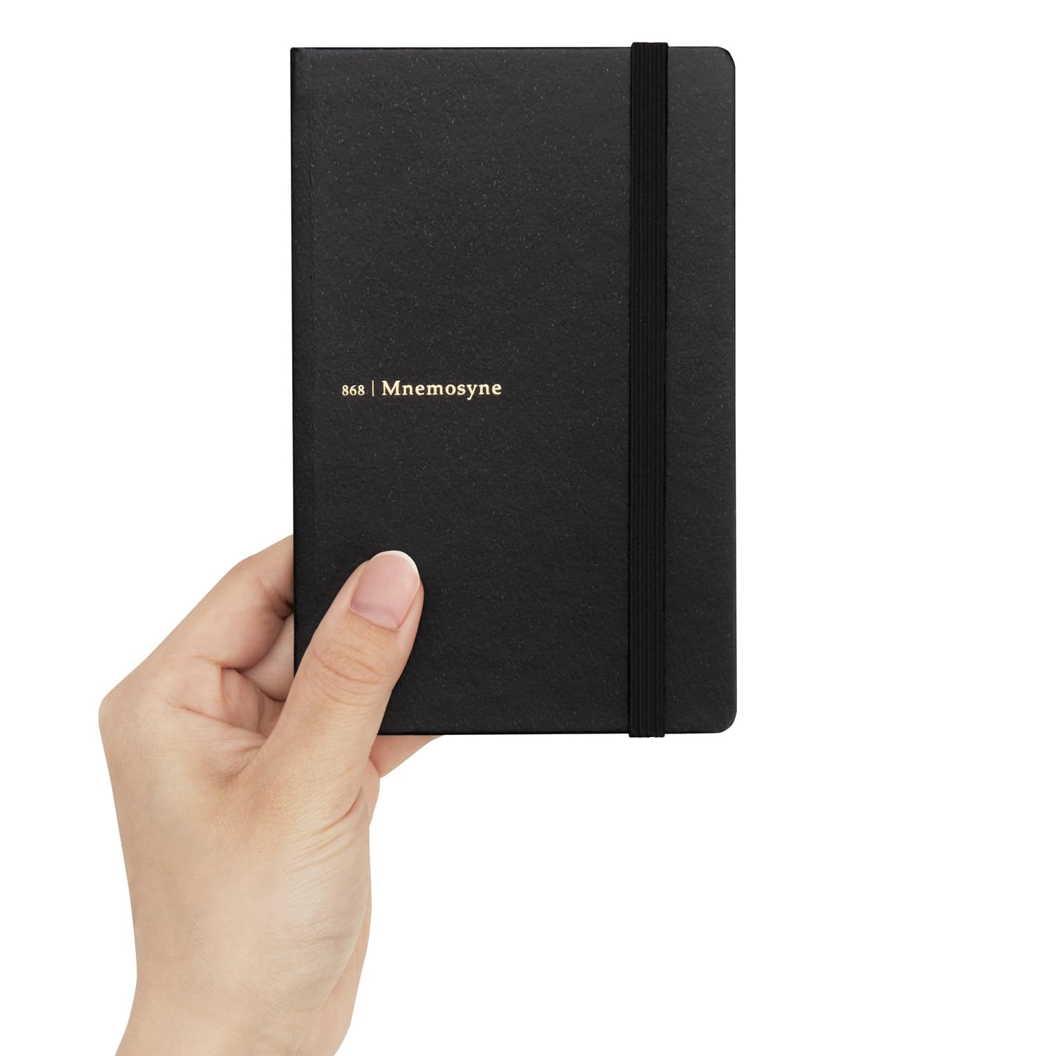 Maruman Mnemosyne Dot Grid Journal- A6, 5.71" x 3.74", 80 Sheets / 160 Pages, 5mm Doted Notebook, Book-bound With Premium Light Gray Hardcover, Includes Bookmark & Elastic Closure, Made in Japan - Image 10
