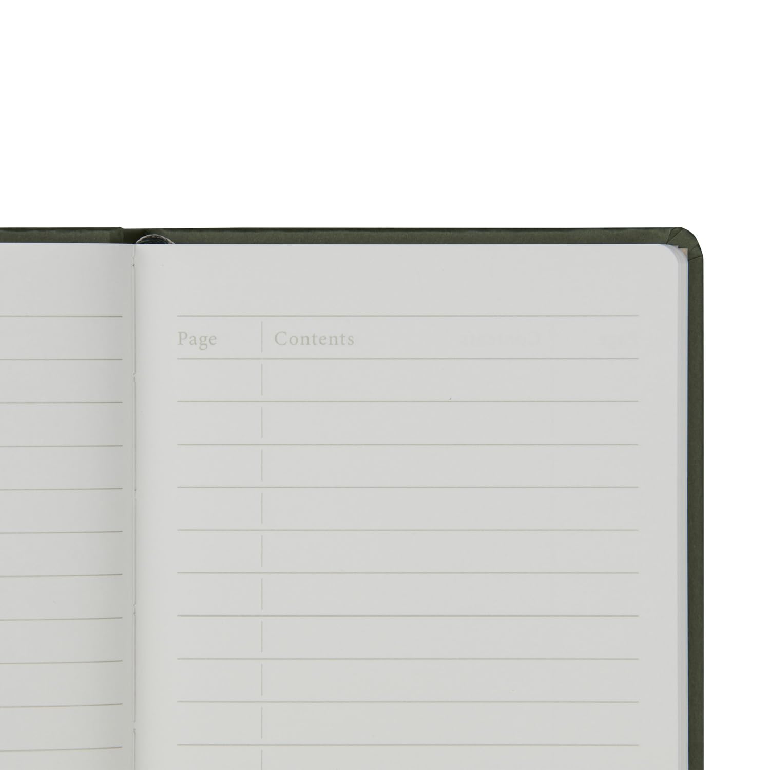 Maruman Mnemosyne Lined Journal- A6, 5.71" x 3.74", 80 Sheets / 160 Pages, 6.5mm Narrow Ruled Notebook, Book-bound With Premium Deep Green Hardcover, Includes Bookmark & Elastic Closure, Made in Japan - Image 7
