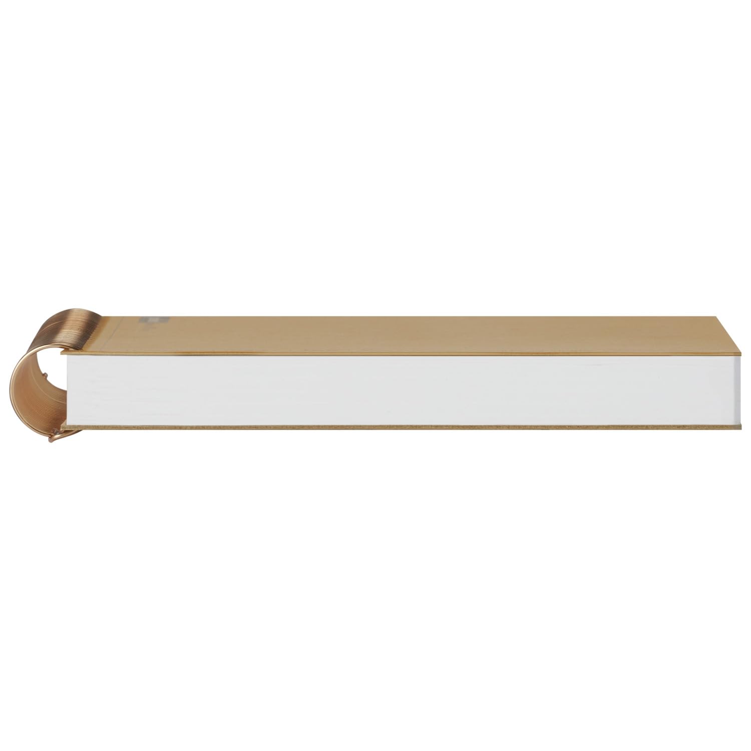Maruman Spiral Note Basic Lined Notebook- A5, 8.31" x 6.26", 150 Sheets / 300 Pages, 6.5mm Narrow Ruled Journal, Perforated Pages & Wire-Bound to Lay Flat, Sturdy Kraft Cover, Made in Japan - Image 3